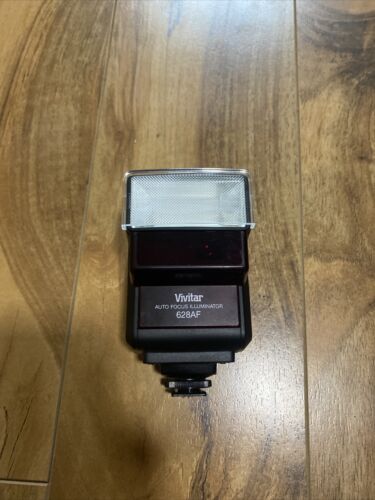 VINTAGE  Auto Focusing FLASH Film Camera (VIVITAR 628AF)  with minolta AUTO 128